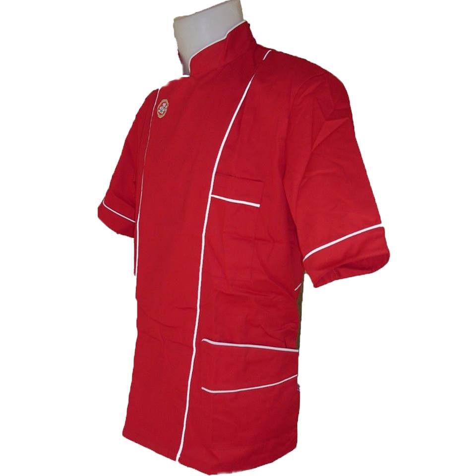 Giacca pizzaiolo "rosso" cod:8019