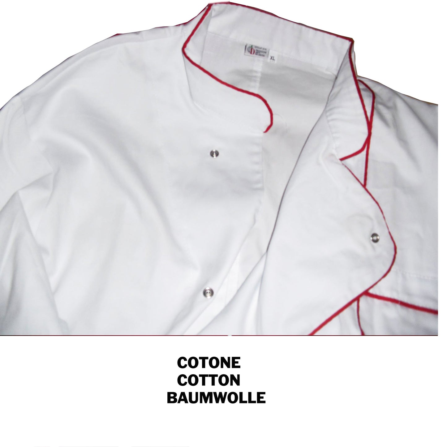 Giacca pizzaiolo "bianco" cod:8026