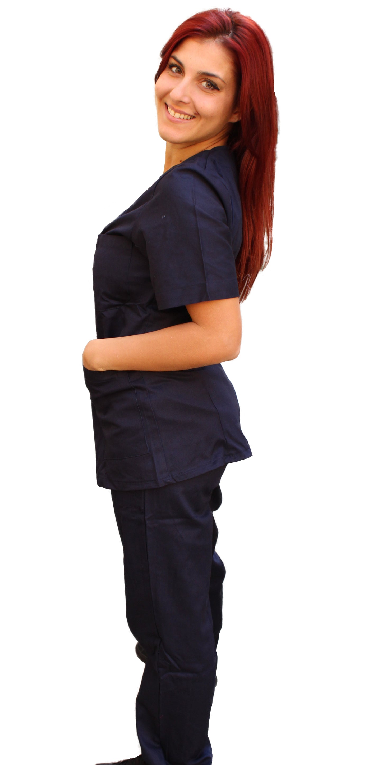Divisa da lavoro,infermiera,oss, donna con zip cod: 1505