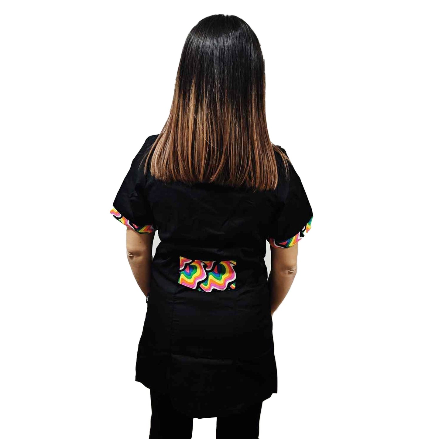 Casacca Camice da Lavoro Donna,Estetista,parrucchiera,Centro estetico,Nails,cuoca cod: 20034