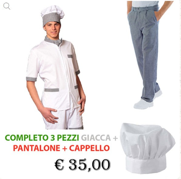Divisa da lavoro,cuoco COD:7890