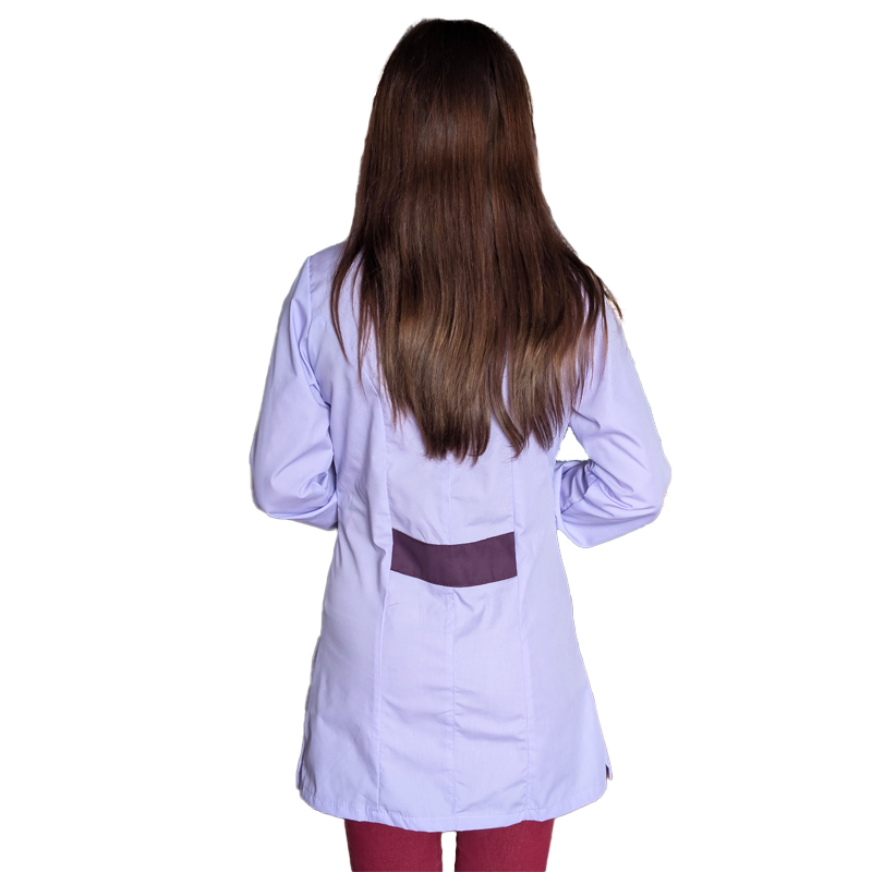Camice da lavoro donna,casacca slim,divisa "glicine" cod:7449