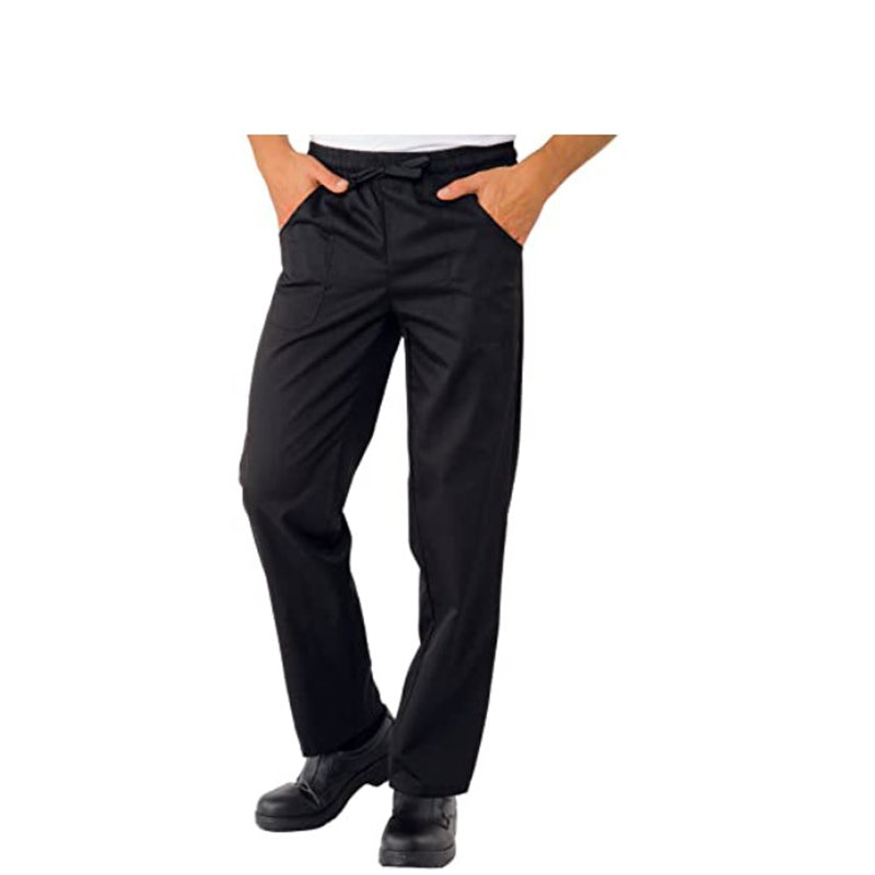 Pantalone da lavoro nero "regular-fit" cod:7821