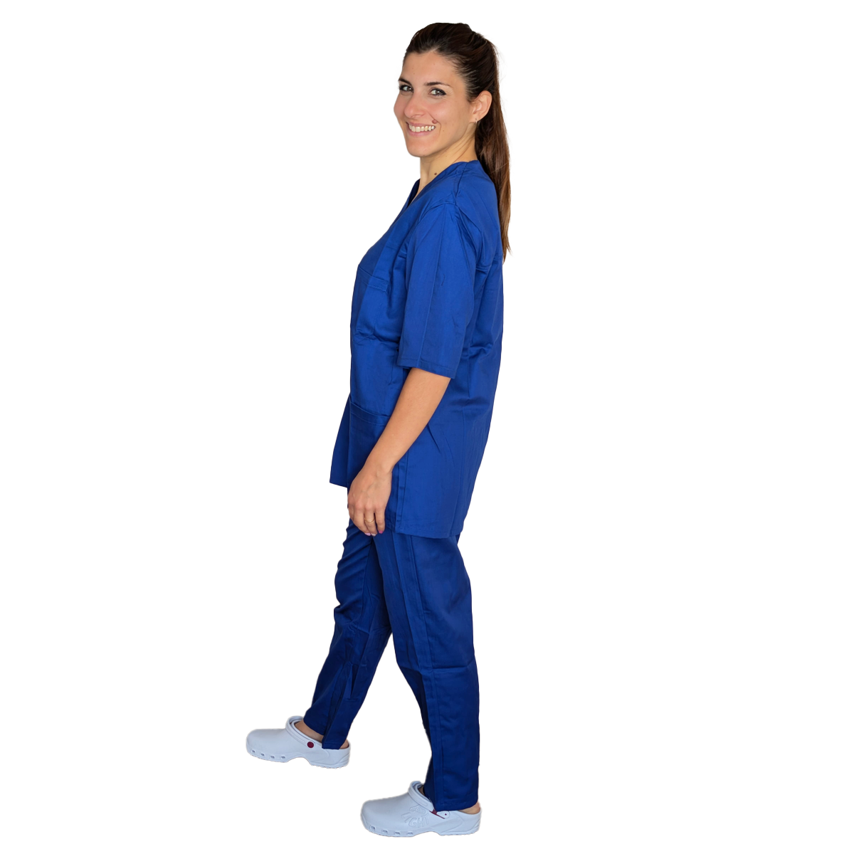 Divisa da lavoro, unisex scollo V "ROYAL" cod: 18122