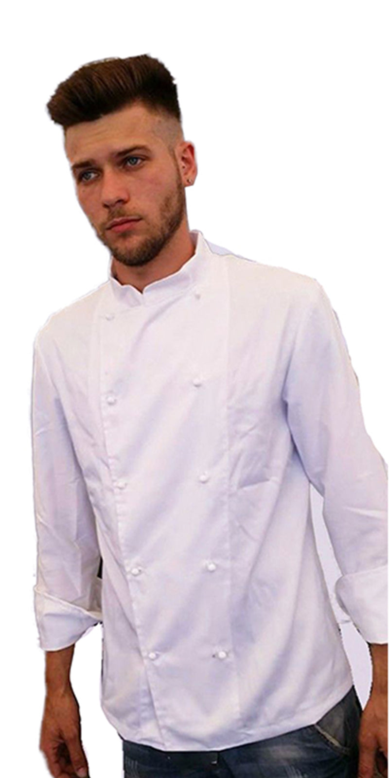 Giacca cuoco "master" bianco cod: 7845