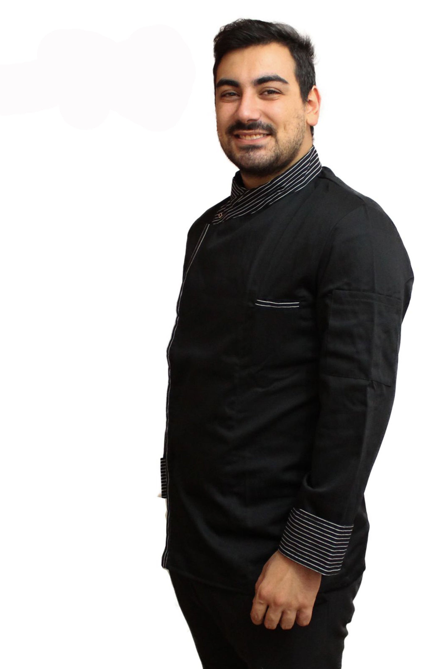 Giacca da chef "cook" NERO con automatici cod: 7760