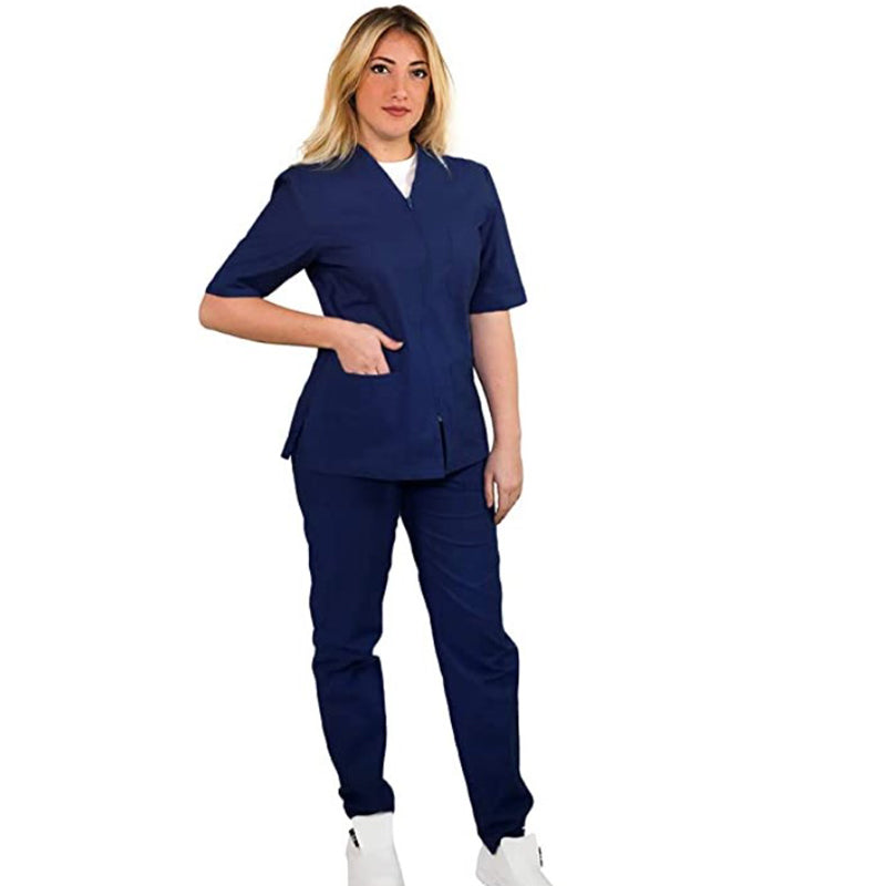 Divisa da lavoro,infermiera,oss, donna con zip cod: 1505
