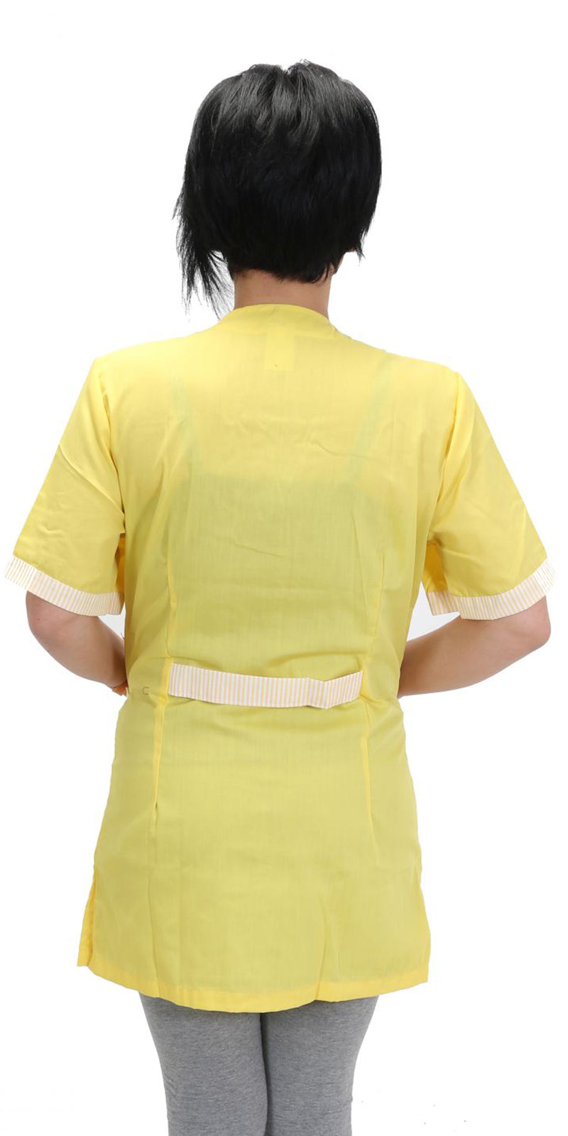 Camice da lavoro,casacca donna MM "giallo" cod: 7258