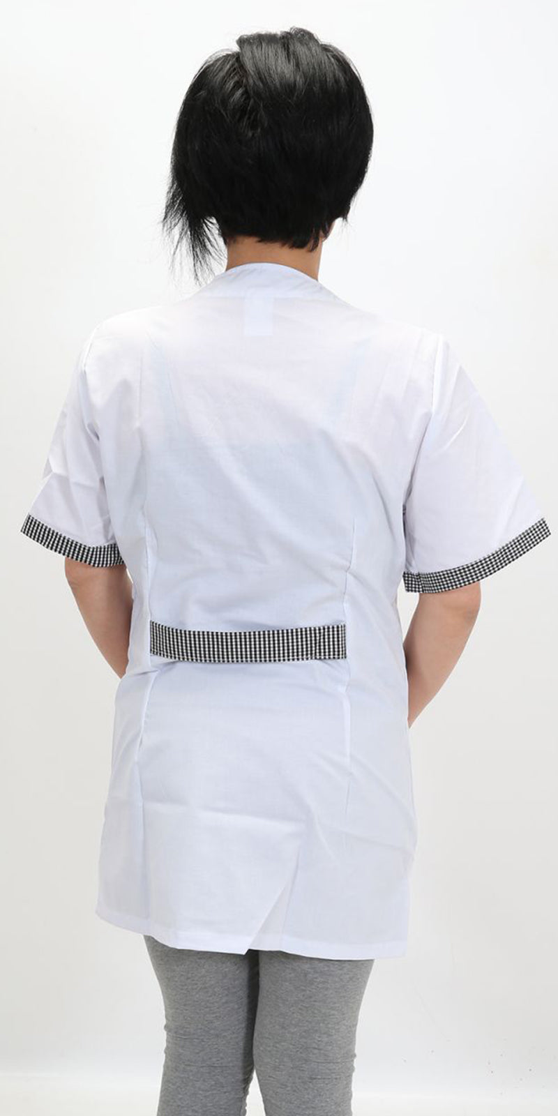casacca,camice da lavoro, mm profilo "sale e pepe" cod: 7173