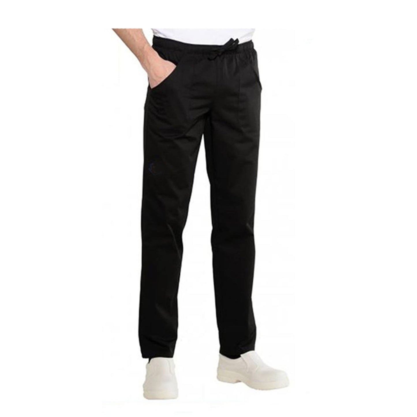 Pantalone da lavoro,cuoco,slim "nero" cod: 2313