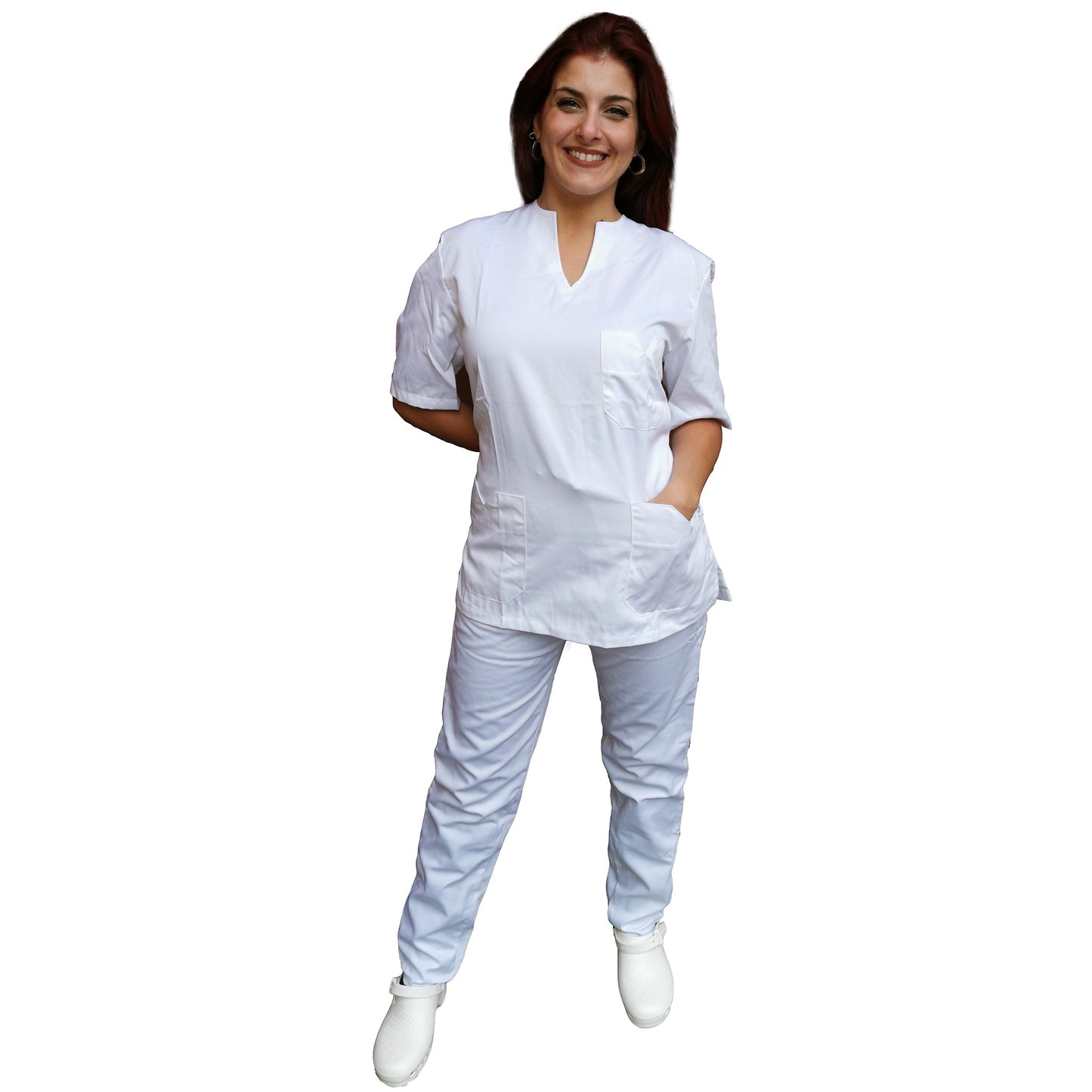 Divisa da lavoro donna, scollo "cuore cod: "8385"