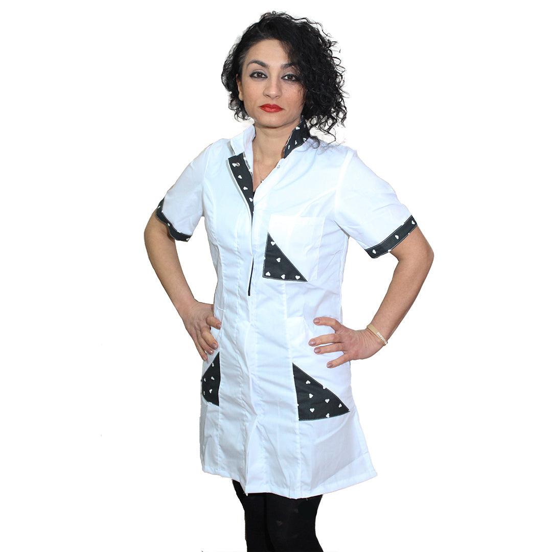 camice da lavoro donna,casacca slim cod: 7371