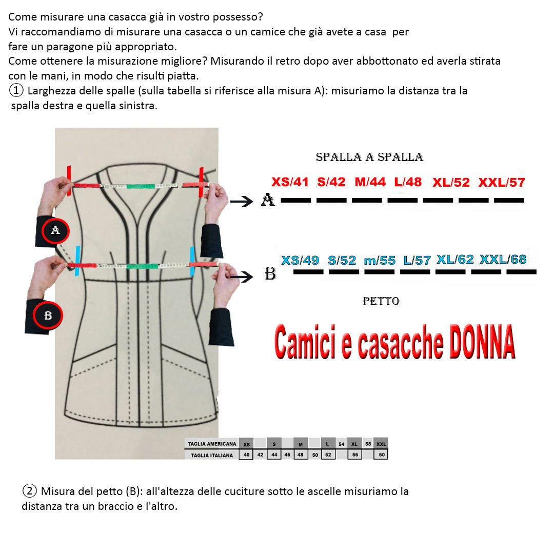 Camice da lavoro donna giromanica "glicine" cod: 1403