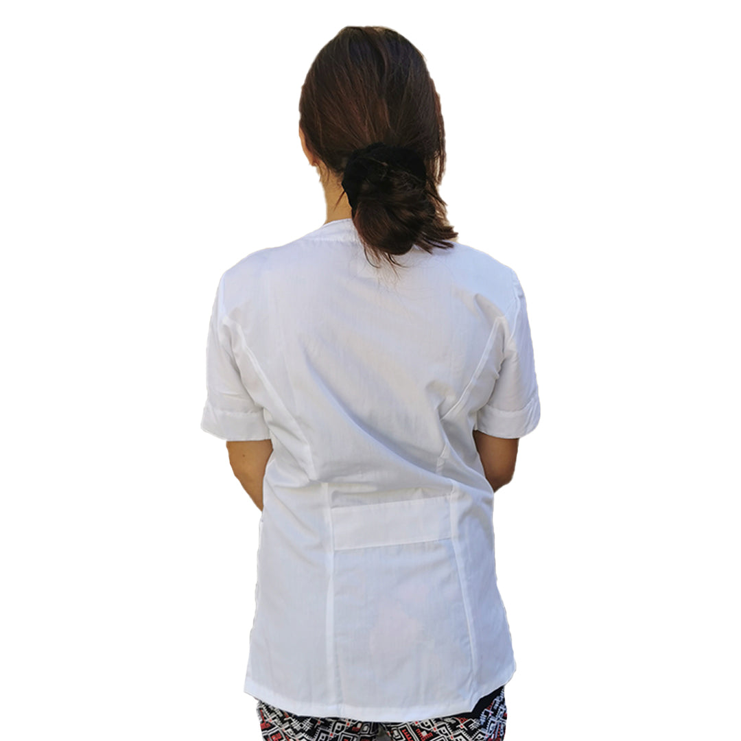 Camice,casacca da lavoro donna, Modello beauty Bianco Cod:290723