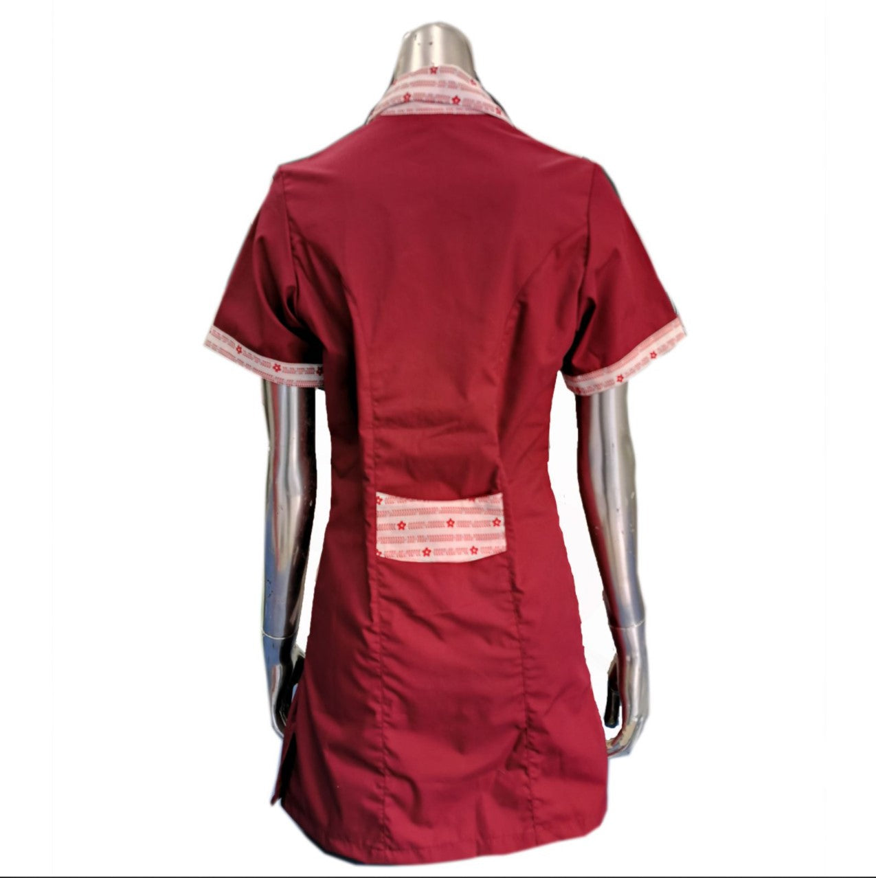Casacca,camice da lavoro, Bordeaux MM Cod:1601