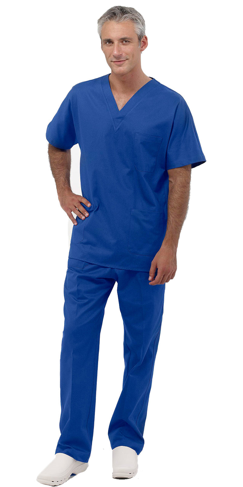 Divisa da lavoro, unisex scollo V "ROYAL" cod: 18122
