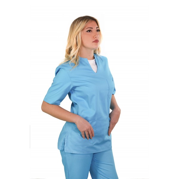 Divisa da lavoro donna, scollo "cuore cod: "8385"