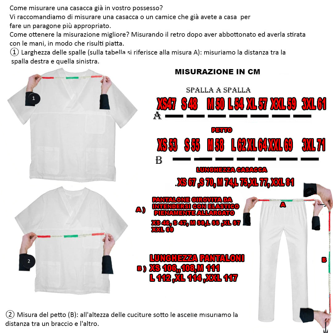 Divisa da lavoro,completa,unisex,scollo V "blu scuro" cod: 8354