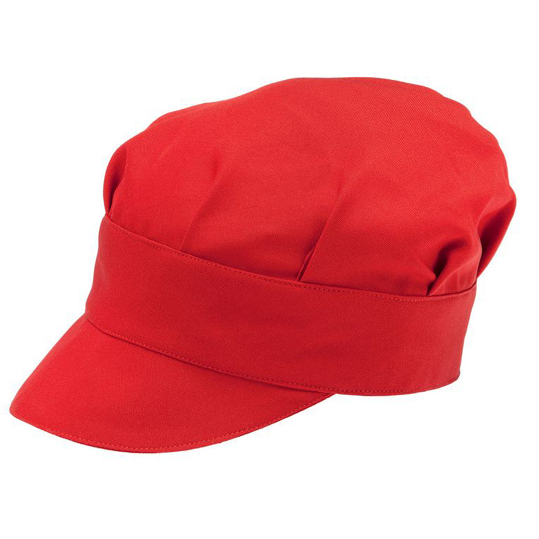 Cappellino da lavoro "rosso" 100% POLY-DACROON cod: 300499
