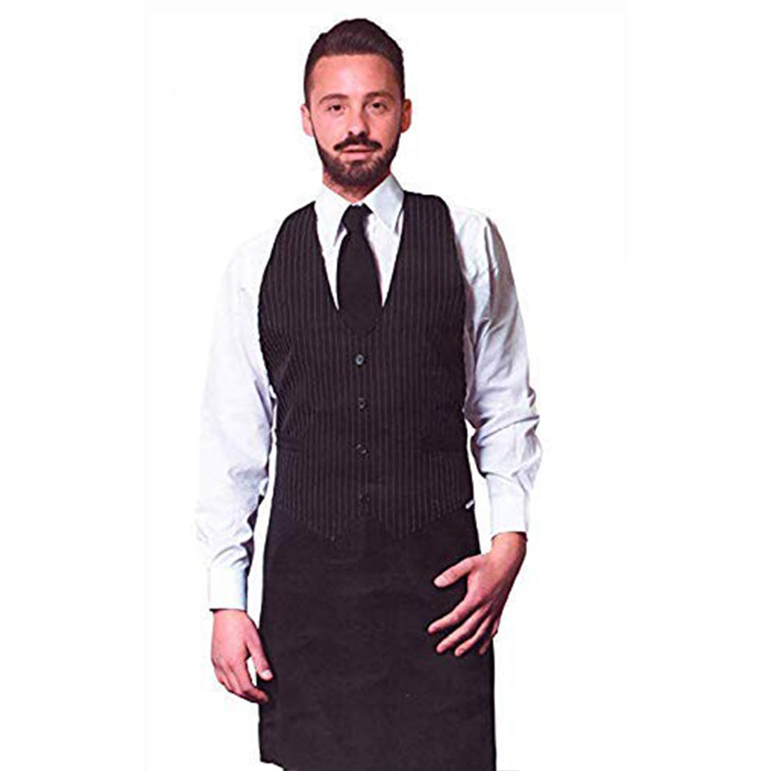 Grembiule bar-sala gessato"cod 8040