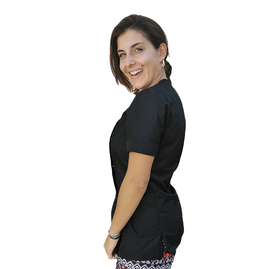 camice da lavoro,casacca modello beauty, nero Cod: 290724