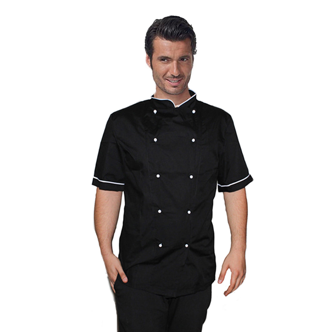 Giacca cuoco "light" nero cod: 7693