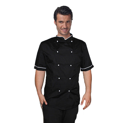 Giacca cuoco "light" nero cod: 7693