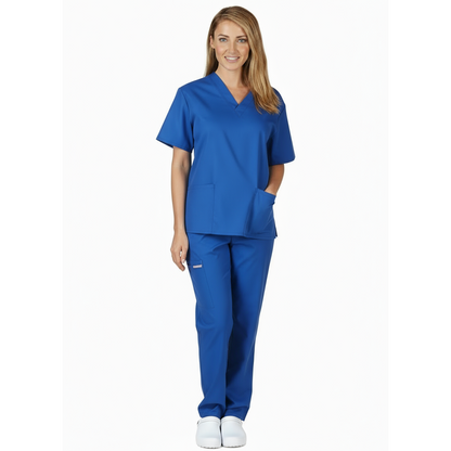 Divisa da lavoro, unisex scollo V "ROYAL" cod: 18122