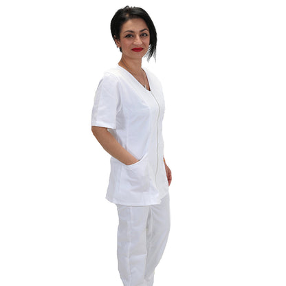Divisa da lavoro,infermiera,oss, donna con zip cod: 1505