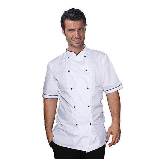 Giacca cuoco "light" bianco cod: 7692