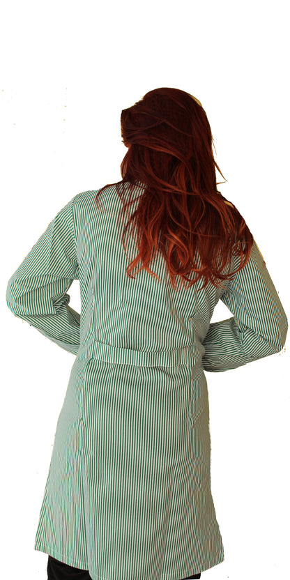 camice da lavoro donna rigo verde ML cod:7648