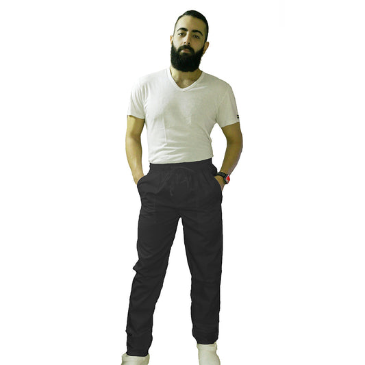 Pantalone da lavoro,cuoco,slim "nero" cod: 2313