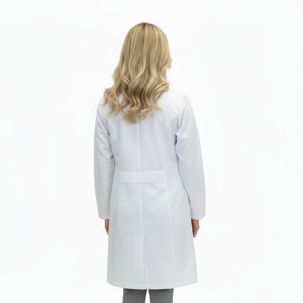 Camice da lavoro donna, ospedaliero,da laboratorio LEGGERO MISTO COTONE NO-STIRO cod:8200