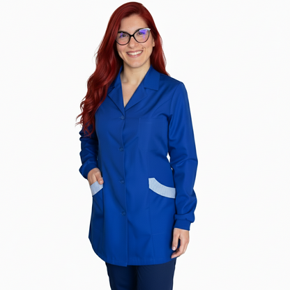 Camice, Casacca da Lavoro Donna, Slim, Maestra Asilo, Estetista, Nails, COD: 12031