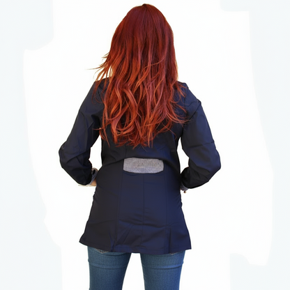 Camice da lavoro donna,casacca slim,divisa "blu scuro" Cod:161020