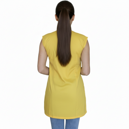 Camice da Lavoro Donna Giromanica No-Stiro Bianco – COD: 8808