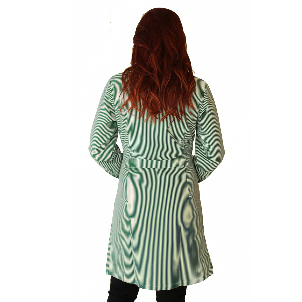 camice da lavoro donna rigo verde ML cod:7648