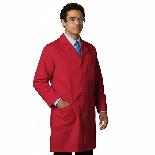 Camice Multiuso Uomo Rosso Manica Lunga con Bottoni – COD: 9089