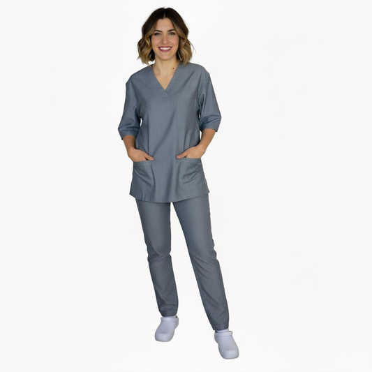 Divisa da Lavoro Unisex Jeans Mezza Manica – COD: 8330