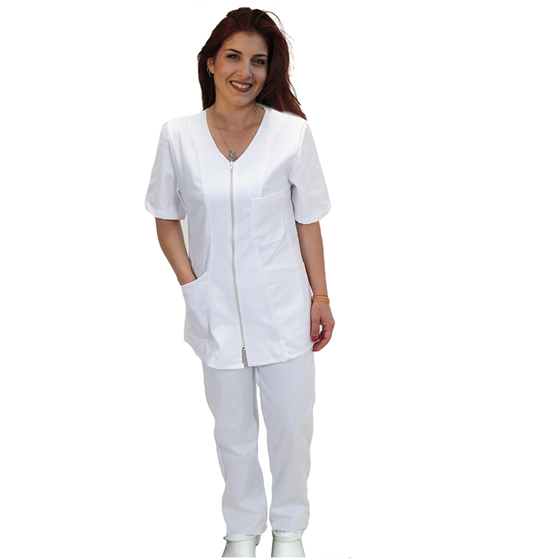 Divisa da lavoro,infermiera,oss, donna con zip cod: 1505