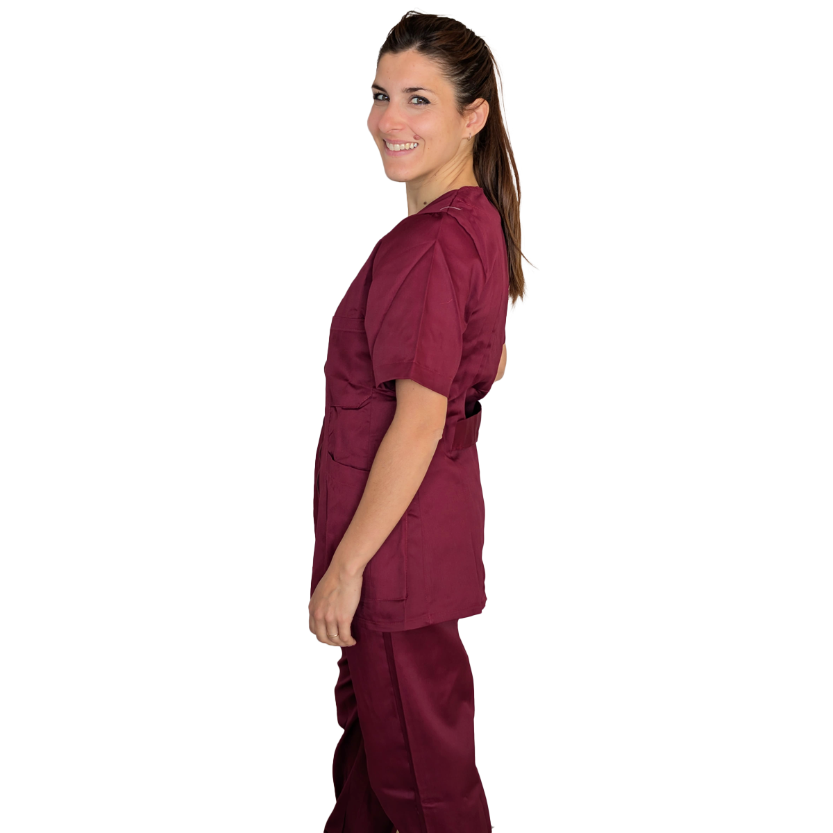 Divisa da lavoro,infermiera,oss, donna con zip cod: 1505