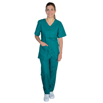 Divisa da lavoro,infermiera,oss, donna con zip cod: 1505