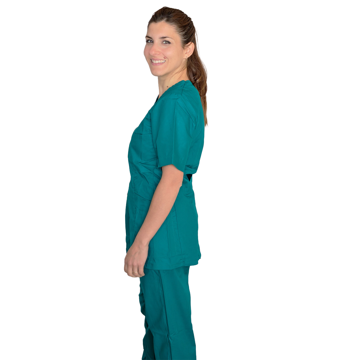Divisa da lavoro,infermiera,oss, donna con zip cod: 1505