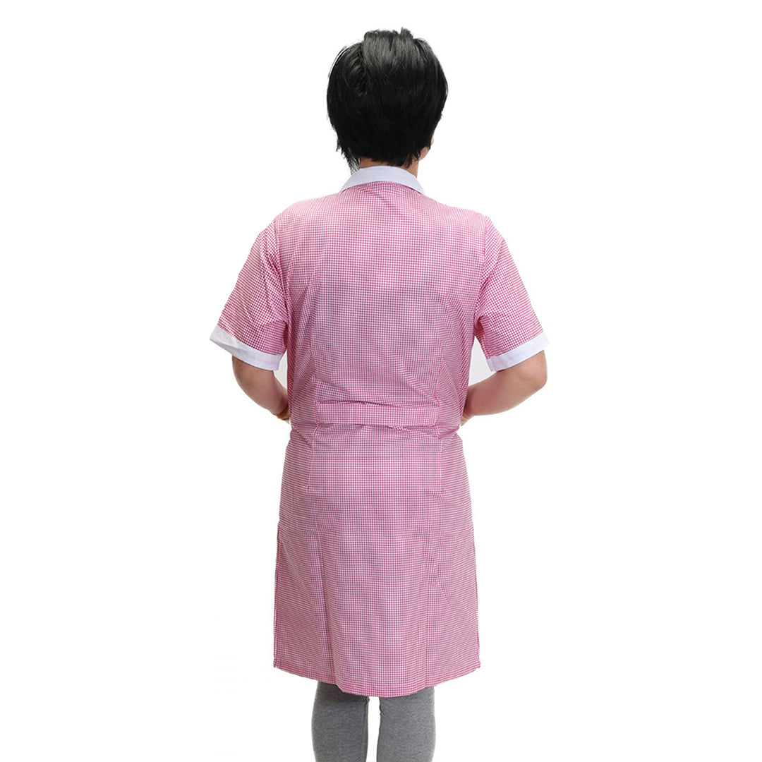 Camice da lavoro,quadretto rosa MM cod: 7272