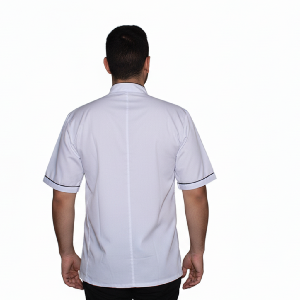 Giacca cuoco "light" bianco cod: 7692