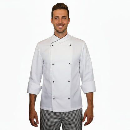 Giacca chef " slim" bianco cod: 7876