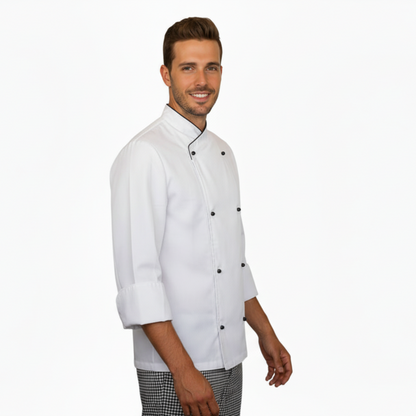 Giacca chef " slim" bianco cod: 7876