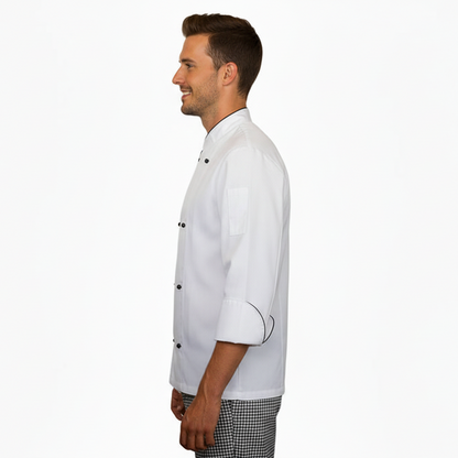 Giacca chef " slim" bianco cod: 7876