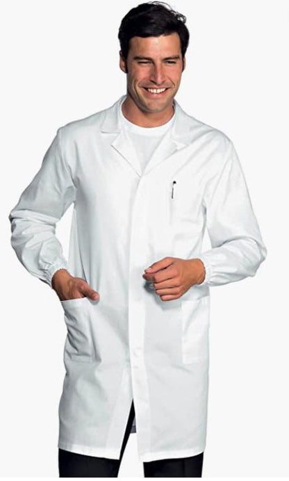 Camice da laboratorio,da lavoro uomo, cotone pesante,per scuola chimica, COD: 26922
