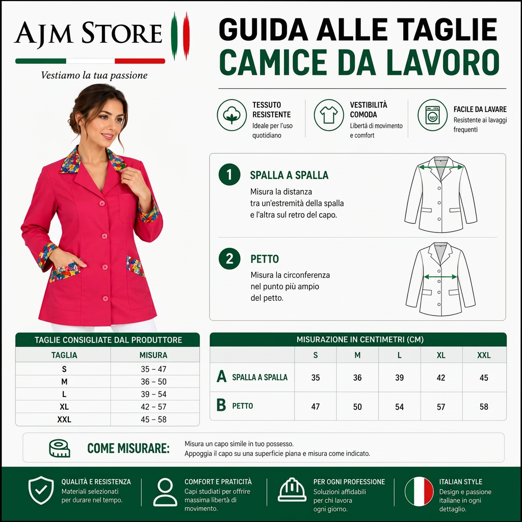 Camice donna slim fit bianco con lettere, Made in Italy | Cod. 132